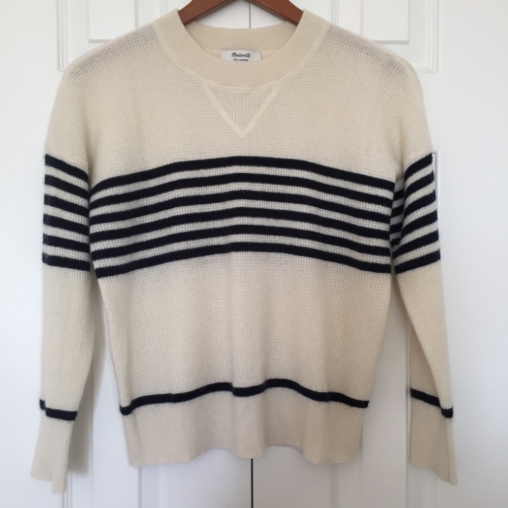 Madewell cashmere sweatershirt - Picture 4 of 7